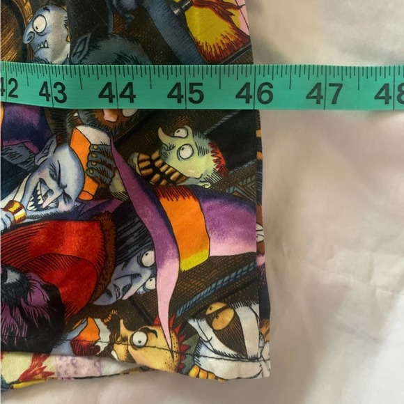 ModCloth Folter Halloween Skirt Werewolf Witch Frankenstein Skirt XL DarkWave - Picture 4 of 12